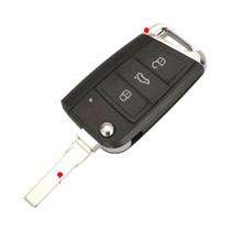 Capa De Chave Remota Para VW Golf 7 GTI MK7 Passat B8 Jetta Touran Skoda Octavia A7 Seat Leon Ibiza