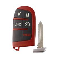 Capa De Chave Remota Sem Chave Para Dodge Ram Dart Challenger Charger Chrysler 300 Com 5 Botões