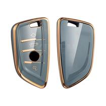 Capa De Chave Remota TPU Sem Chave Para BMW X1 X3 X5 X6 X7 Série 1 3 5 6 7