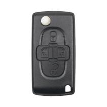 Capa De Chave Remota Universal De 2 a 3 Botões Para Peugeot Citroen 207 307 308 407 607 807 C2 C3 C4