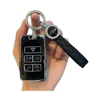 Capa De Chave TPU Para Carro Land Rover Range Rover Sport Velar Evoque Freelander2 Discovery Jaguar