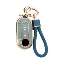 Capa De Chave TPU Para Fiat 500, Ducato, Panda, 500L, Punto, Lancia Musa, Citroen Jumper, Peugeot