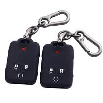 Capa de chaveiro JKCOVER compatível com Chevy/GMC