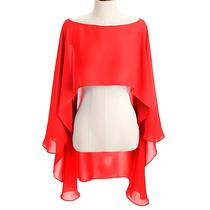 Capa De Chiffon Feminina Para Casamento, Bolero, Jaqueta De Noiva Para Noite, Xale E Acessórios