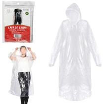Capa de chuva adulto de plastico tamanho unico - OM UTILIDADES