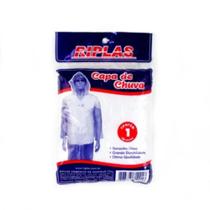 Capa de Chuva Adulto Plástico Descartável