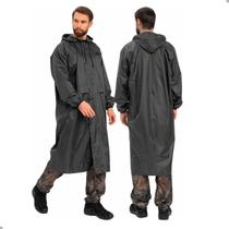 Capa De Chuva Adulto Reforçada Eva Transparente Reutilizável Resistente Unissex Com Capuz Masculina Feminina Poncho