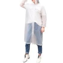 Capa de Chuva Adulto Unissex: PVC Impermeável com Capuz e Botão de Pressão Capa de Chuva Adulto Unissex: PVC Impermeável com Capuz e Botão de Pressão