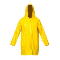 Capa de Chuva Amarela com Forro PVC Impermeável GG Vinilseg CA 33304 Capa de Chuva Amarela com Forro PVC Impermeável GG Vinilseg CA 33304