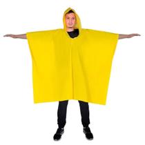 Capa De Chuva Amarela Impermeável Resistente Unissex Adulto - Riplas