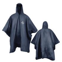Capa de Chuva Azul Marinho Albatroz Poncho em Nylon 100 Super Resistente Capa de Chuva Azul Marinho Albatroz Poncho em Nylon 100 Super Resistente