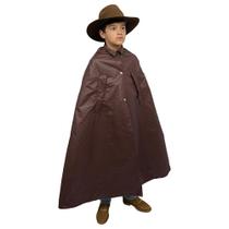 Capa de Chuva Boiadeiro Infantil SV3187 - Marrom Capa de Chuva Boiadeiro Infantil SV3187 - Marrom