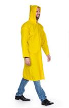 Capa de chuva c/ forro g amarela nikokit