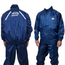 Capa De Chuva California Racing Cr Nylon Motoboy Azul - P Capa De Chuva California Racing Cr Nylon Motoboy Azul - P