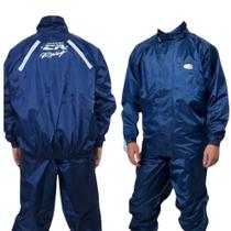 Capa De Chuva California Racing Nylon Forrada Motoboy CR