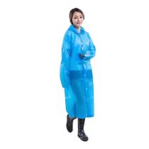 Capa de Chuva COLOR Impermeável Com Capuz Tamanho Adulto Unissex AL-651B