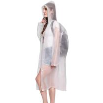 Capa De Chuva Com Capuz Classe 100% Pvc Unissex Impermeável Capa De Chuva Com Capuz Classe 100% Pvc Unissex Impermeável