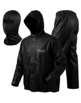 Capa de Chuva Com Capuz Delta Basica PVC Motociclista Motoboy + Touca Balaclava