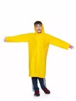 Capa De Chuva Com Capuz Infantil Impermeável Capa De Chuva Com Capuz Infantil Impermeável