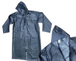 CAPA DE CHUVA CONFORT - PVC FORRADO ZIPER E tiras autocolantes PRETO - MARCA BRASCAMP - REF 4896 CAPA DE CHUVA CONFORT - PVC FORRADO ZIPER E tiras autocolantes PRETO - MARCA BRASCAMP - REF 4896