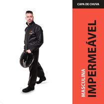 Capa de Chuva Conjunto com Jaqueta e Calça PVC 0,28mm Combate Pioneira P M G GG XG Para Motoqueiro Capa de Chuva Conjunto com Jaqueta e Calça PVC 0,28mm Combate Pioneira P M G GG XG Para Motoqueiro