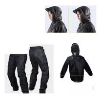 Capa de Chuva Conjunto Refletiva Motoboy Conjunto Nylon Luxo C/ Touca