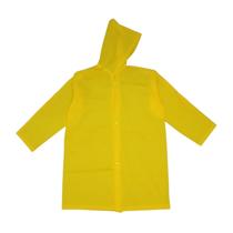 Capa de chuva de PVC impermeável reforçada com capuz GG