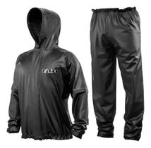 Capa De Chuva Delta Flex Com Capuz Moto Motoqueiro Ci Preto Capa De Chuva Delta Flex Com Capuz Moto Motoqueiro Ci Preto