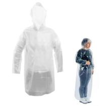 Capa de Chuva Descartavel Cor: Transparente PA02075 BRASMO