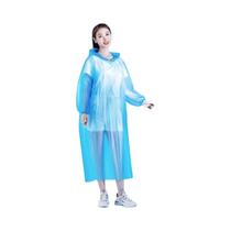 Capa De Chuva Descartável Unissex Impermeável Com Capuz Reforçado Para Caminhadas Ao Ar Livre,