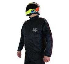 Capa de Chuva Force New Confort Nylon Conjunto Preto Capa de Chuva Force New Confort Nylon Conjunto Preto