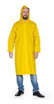 Capa De Chuva Forrada Amarela Tamanho G EPI/Obras