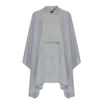 Capa De Chuva Humano - Cinza Silver - U