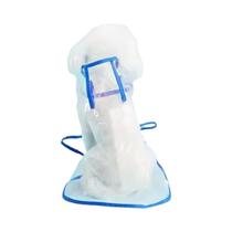 Capa De Chuva Impermeável Para Cães Pequenos Com Capuz, Poncho Transparente De PVC Macio, Jaqueta