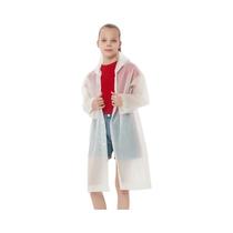 Capa De Chuva Impermeável Para Crianças, Equipamento De Chuva Não Descartável Para Viagens, Casaco