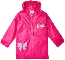 Capa De Chuva Infantil Barbie com Capuz Tamanho M - Brizi