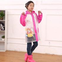 Capa De Chuva Infantil Capuz Reforçada Impermeável Capa De Chuva Infantil Capuz Reforçada Impermeável