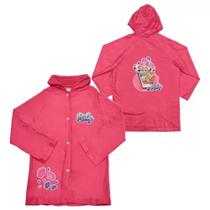 Capa De Chuva Infantil Com Capuz Vários Personagens Tamanhos