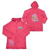 Capa de Chuva Infantil Menina Influencer Capuz Ajustável Yangzi