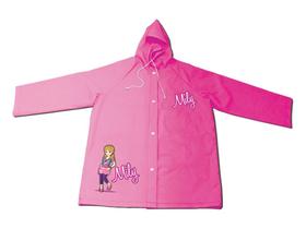 Capa de Chuva Infantil Meninas Em PVC Capuz Super Resistente - Yangzi Capa de Chuva Infantil Meninas Em PVC Capuz Super Resistente - Yangzi