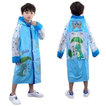 Capa de chuva infantil para menina menino com capuz e bolsos pvc reforçada desenhada dinossauro princesa escolha a sua Capa de chuva infantil para menina menino com capuz e bolsos pvc reforçada desenhada dinossauro princesa escolha a sua