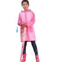 Capa De Chuva Infantil Reforçada Com Capuz Impermeável Menino ou Menina Capa De Chuva Infantil Reforçada Com Capuz Impermeável Menino ou Menina