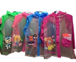 Capa De Chuva Infantil Reforçada Menina Ou Menino H-806