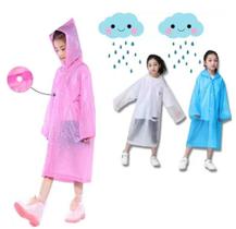 Capa de Chuva Infantil Vinil Impermeável C/ Botões e Capuz Ajustável Resistentes Capa de Chuva Infantil Vinil Impermeável C/ Botões e Capuz Ajustável Resistentes