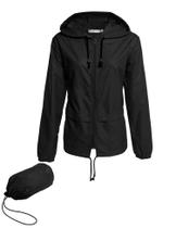 Capa de chuva leve impermeável Aavoogue Windbreaker Women S