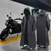 Capa de Chuva Longa com Capuz - Impermeável e Unissex para Motocicleta e Atividades ao Ar Livre