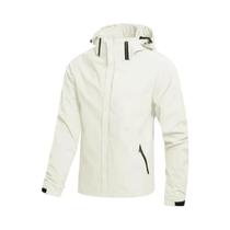 Capa De Chuva Masculina Leve E Impermeável Para Ciclismo Com Capuz, Jaqueta Corta-Vento Para