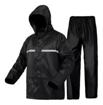 Capa De Chuva Moto Impermeável Motoqueiro Motoboy Com Capuz