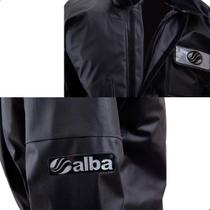 Capa de Chuva Motoqueiro Alba Europa Masculino TAM EGG Preto