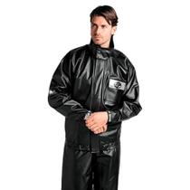 Capa de Chuva Motoqueiro Alba Europa Masculino TAM G Preto